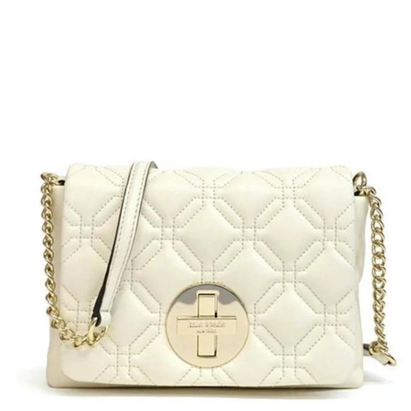 kate spade Handbags - Kate Spade Astor Court Naomi Quilted Bone Crossbody Bag